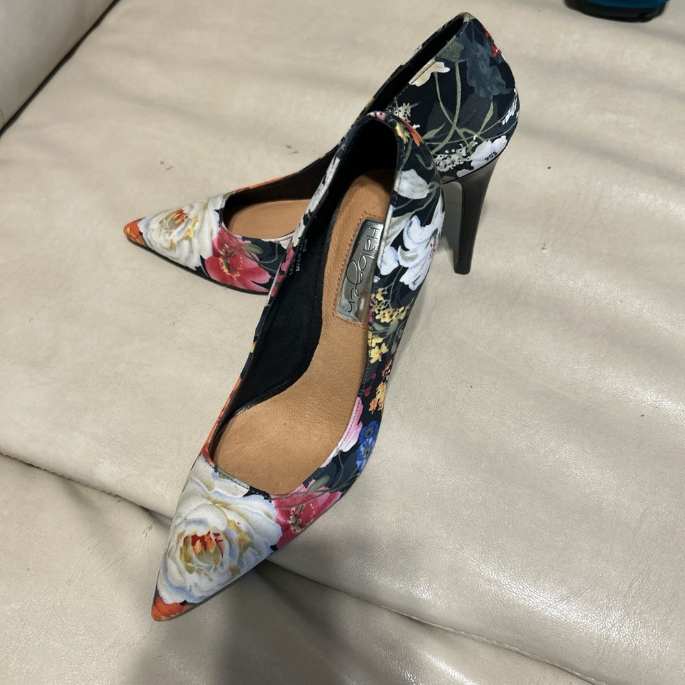 Halogen Floral Multicolor Heels - image 2
